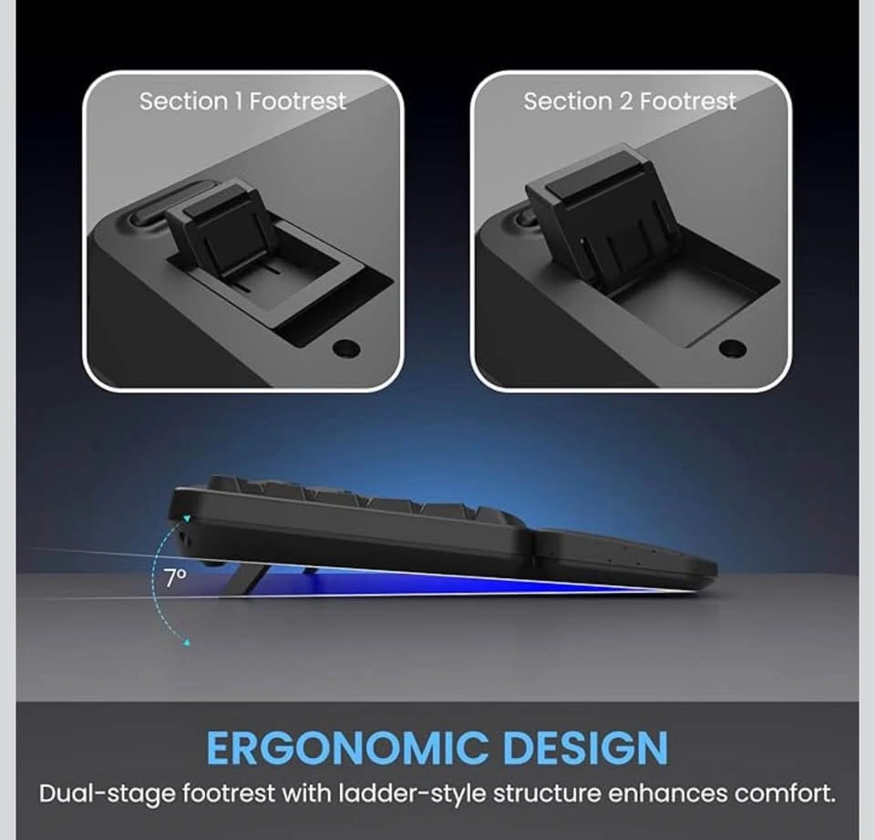 (New) Ergonomic Wireless Keyboard - photo 3