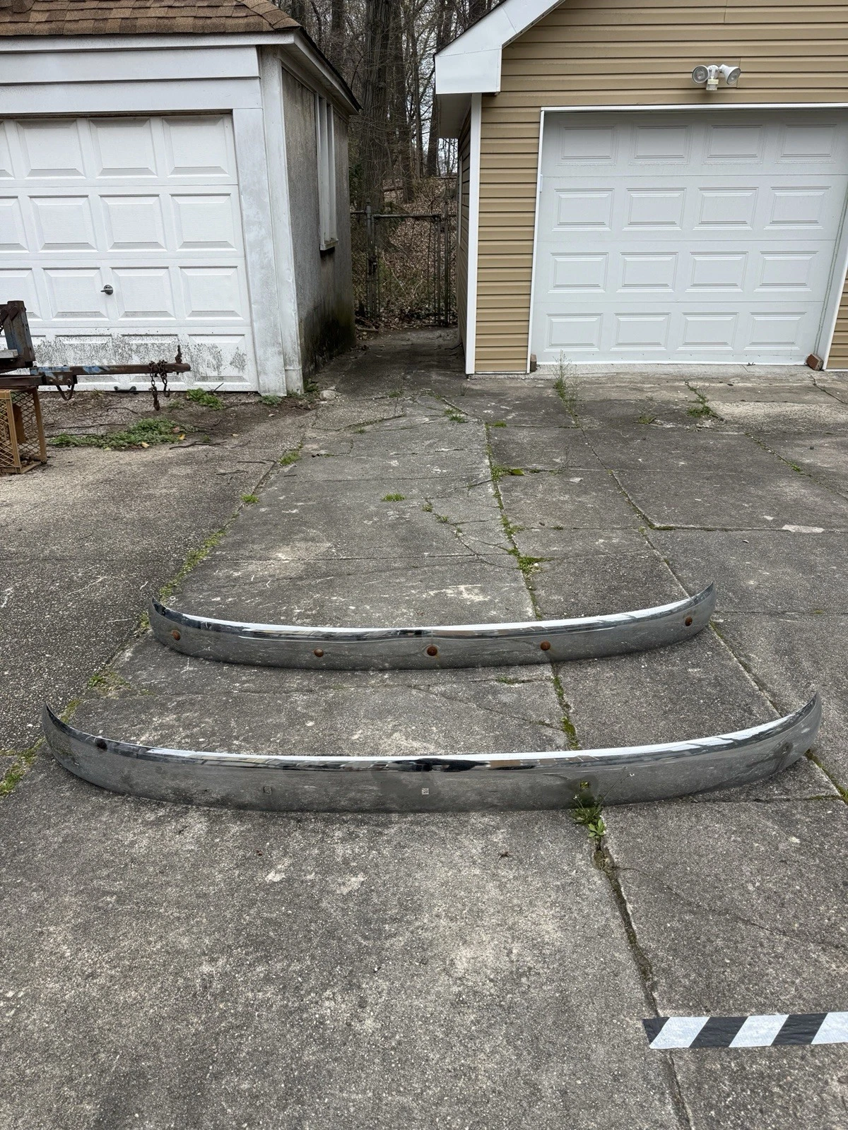 Chevy GMC 1947-1954 Chrome Front Bumpers