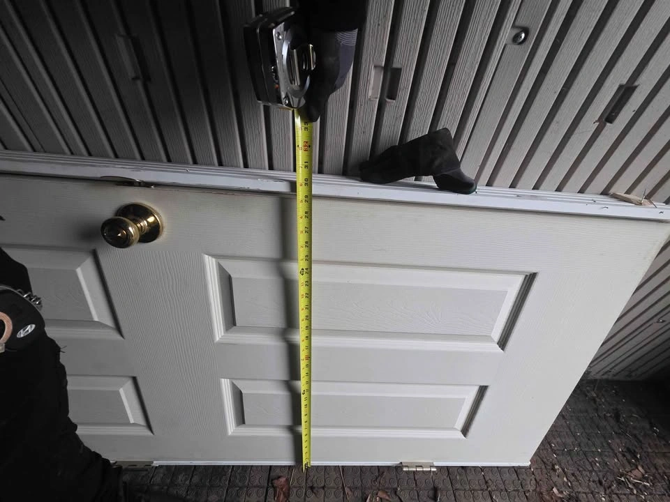 White paneled interior door - photo 2