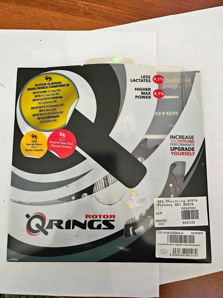 Rotor Q Rings QX1 Chainring - Brand New