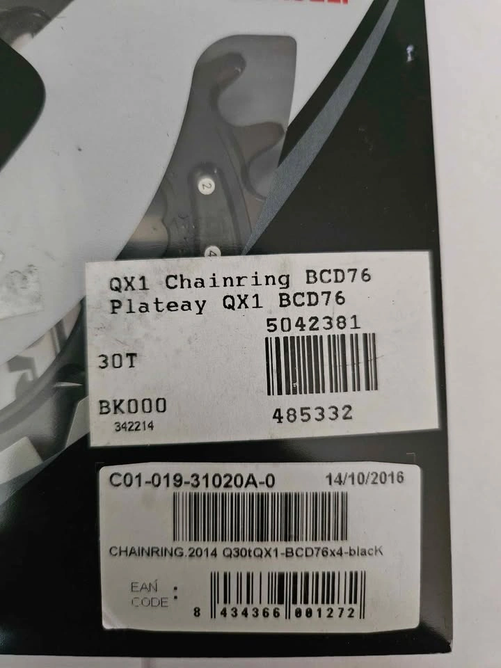 Rotor Q Rings QX1 Chainring - Brand New - photo 2