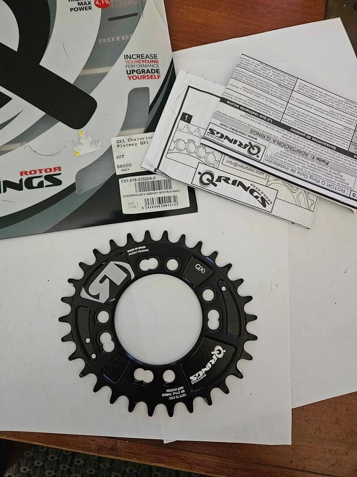 Rotor Q Rings QX1 Chainring - Brand New - photo 3