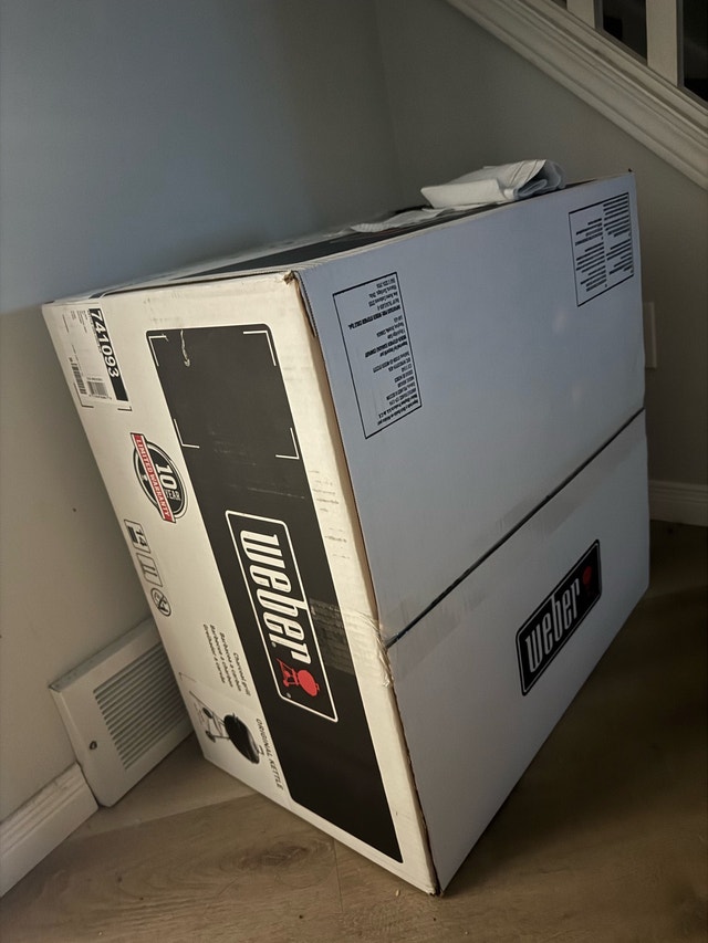 Brand New Weber Original Kettle 22-inch Charcoal BBQ