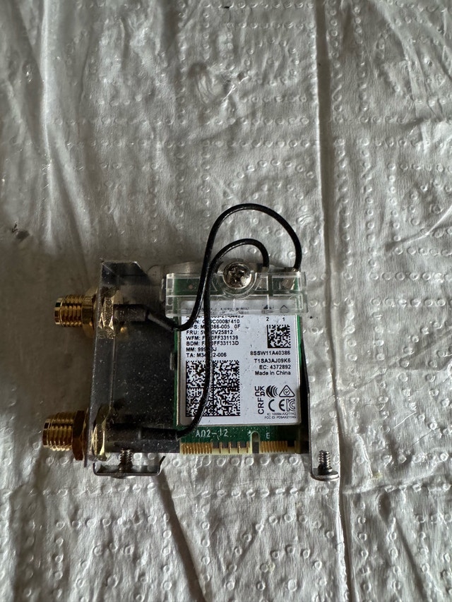Intel Wi-Fi 6E AX211 M.2 Card