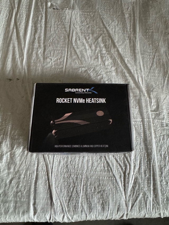 Sabrent Rocket NVME M.2 SSD Heatsink