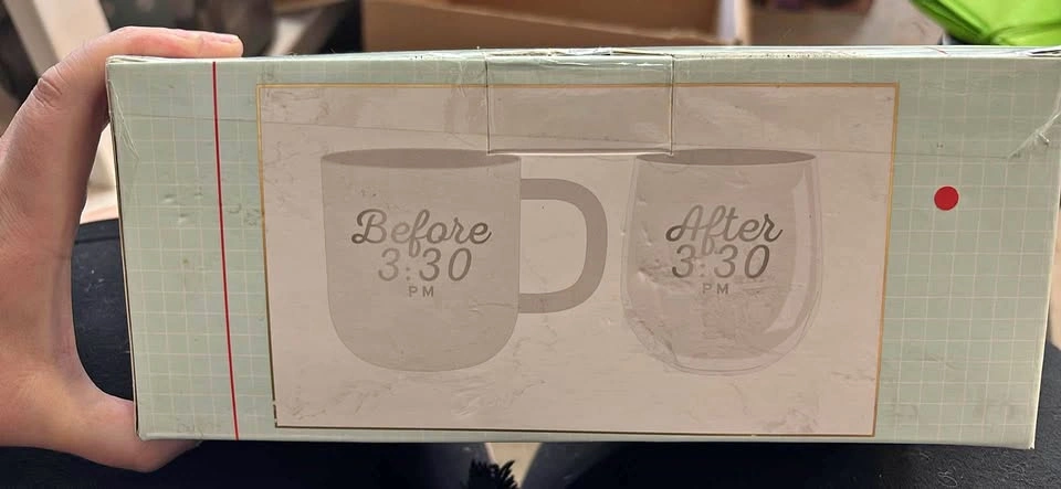 Brand New Coffee & Wine Cup Set