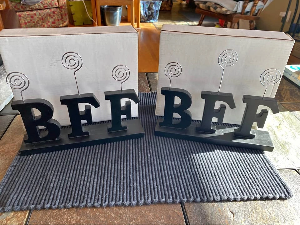 Set of 2 BFF Photo Card Holders