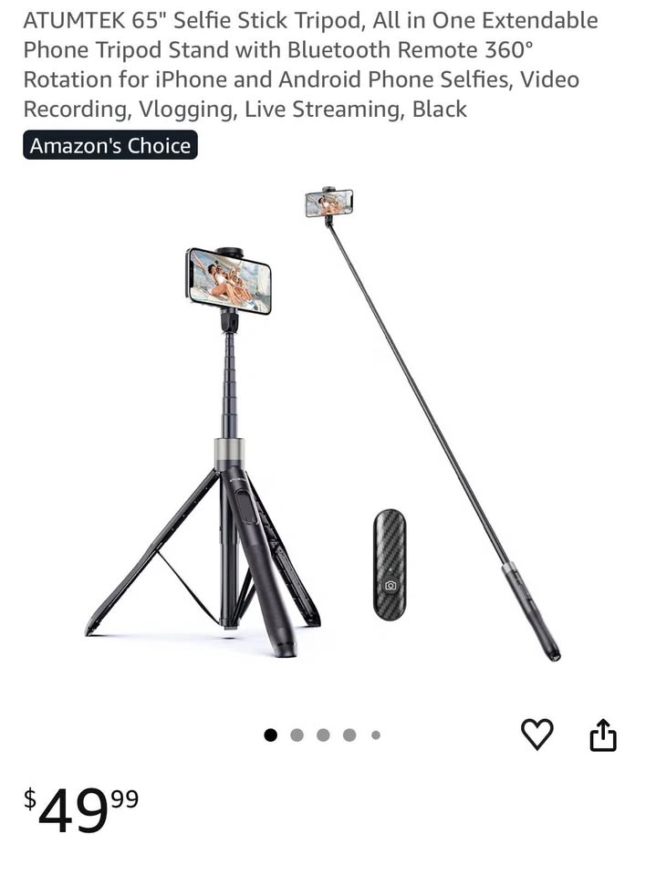 Selfie Stick Tripod new - photo 2