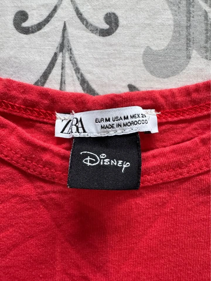 Zara Mickey Mouse Red Tee - photo 3