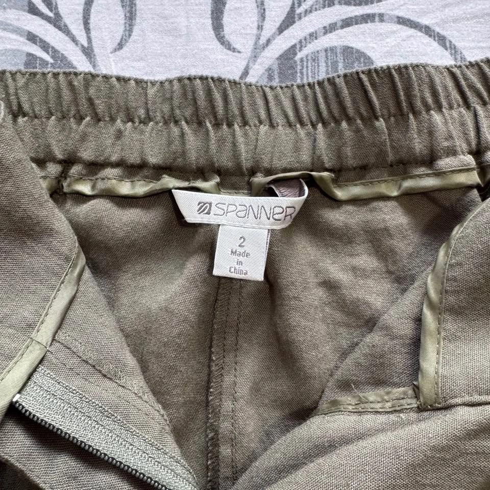 Spanner Green Wide Leg Pants - photo 3