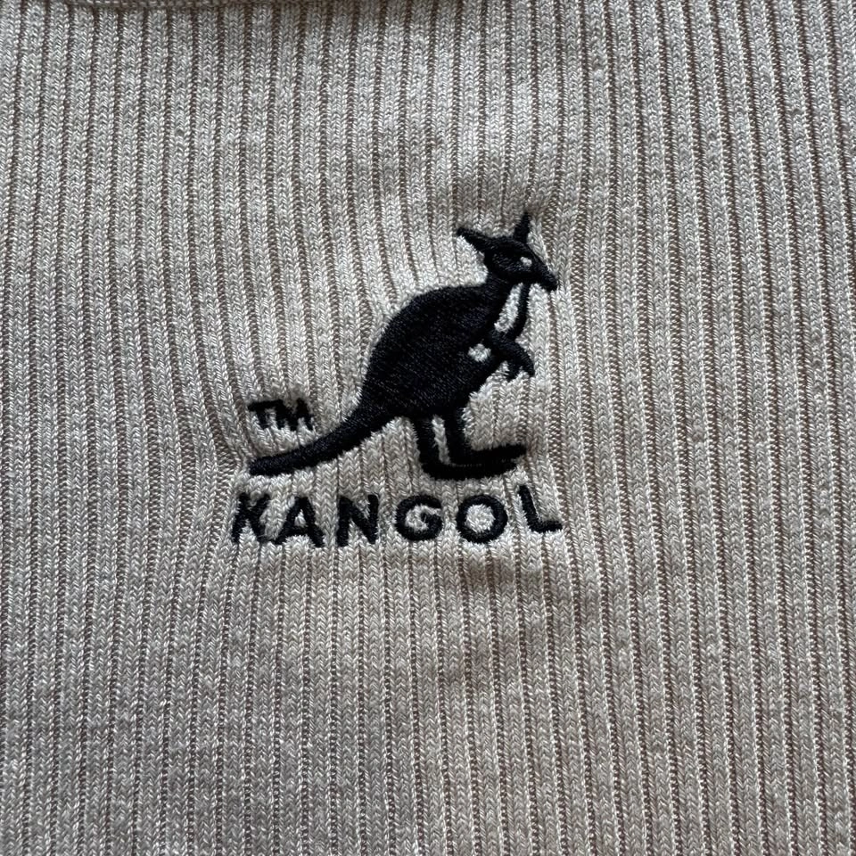 Kangol Beige Long Sleeve Turtle Neck - photo 2