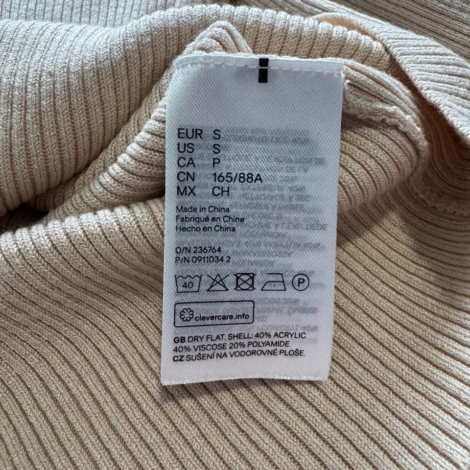 Kangol Beige Long Sleeve Turtle Neck - photo 3