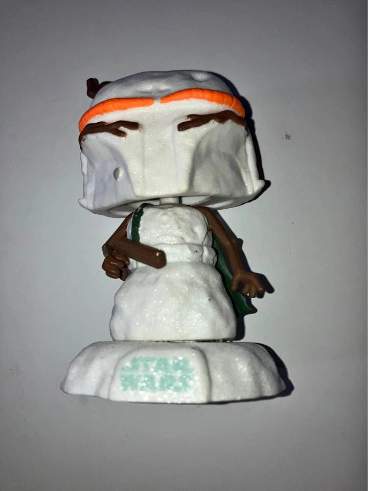 Star Wars Holiday Boba Fett Snowman #558