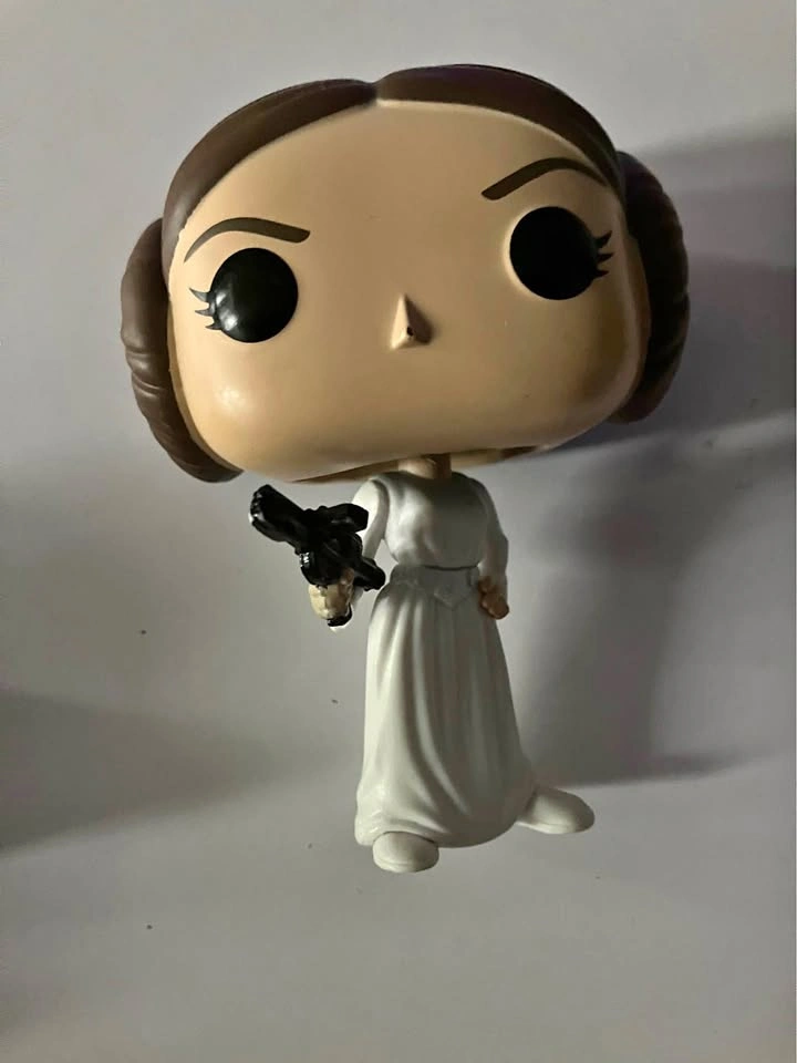 Funko Star Wars Princess Leah Bobble Head With Blaster