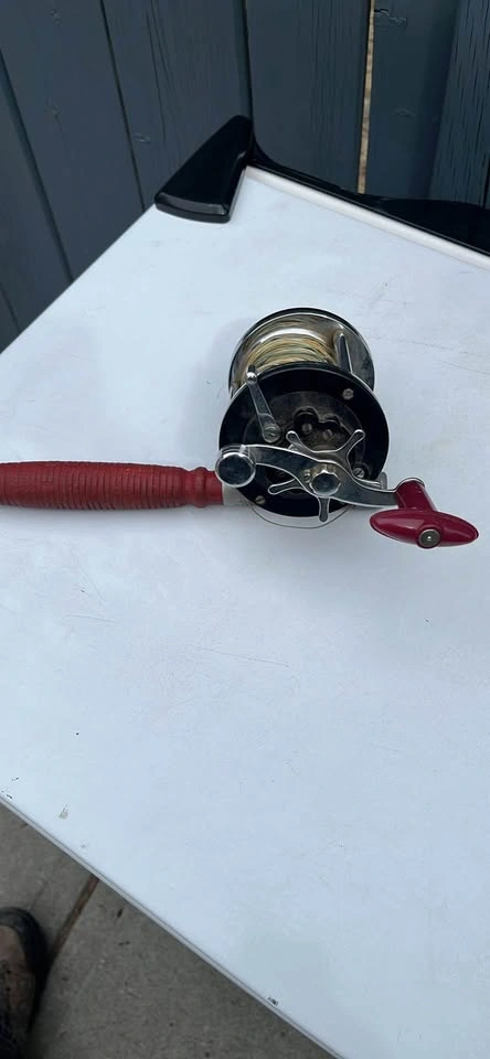 Antique fishing reel - photo 3
