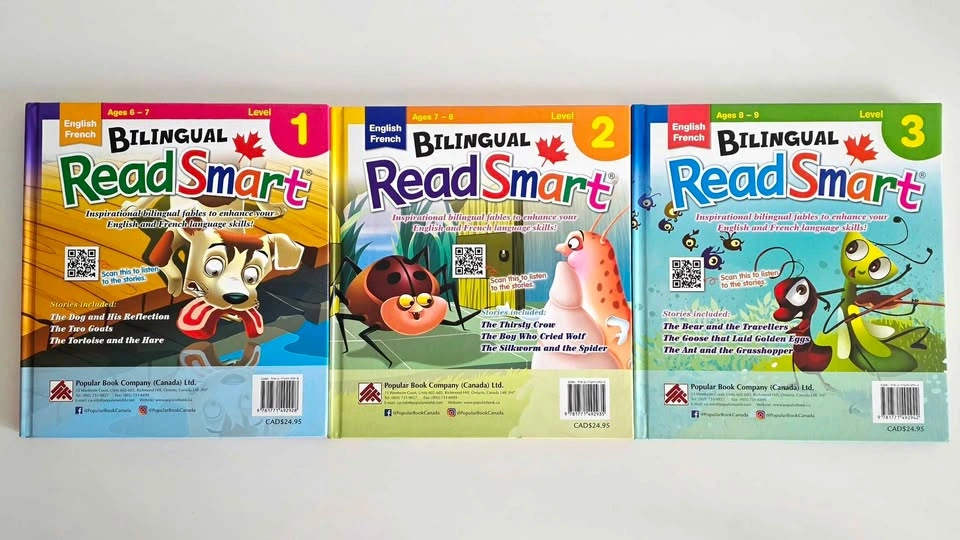 [New] Bilingual Read Smart Level 1-3 (9 stories + Audio) - photo 2