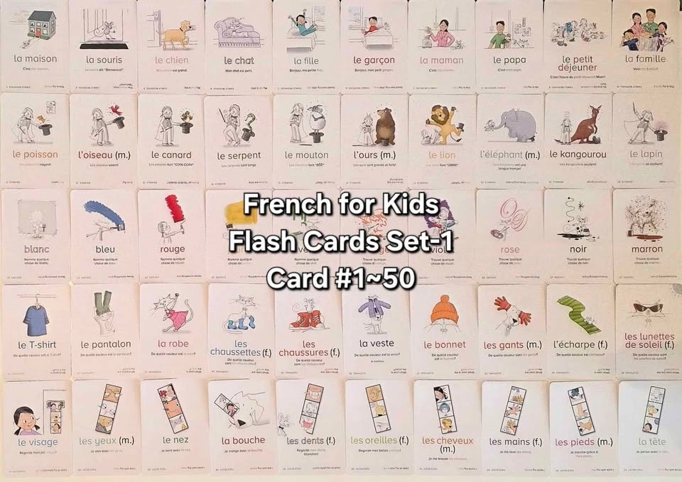 [New] French for Kids Readers (30 books) + Flashcards (100) - photo 2