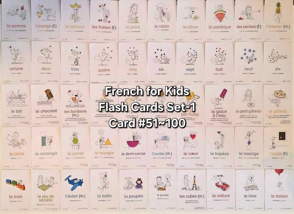 [New] French for Kids Readers (30 books) + Flashcards (100) - photo 3