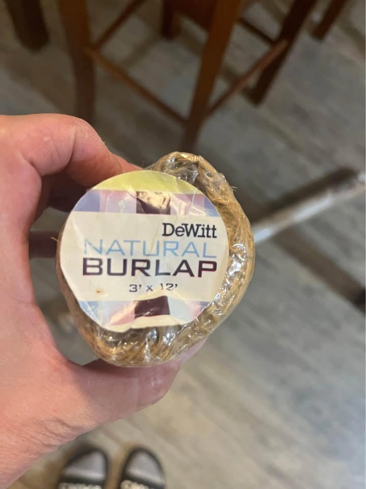 Two rolls of burlap - photo 3