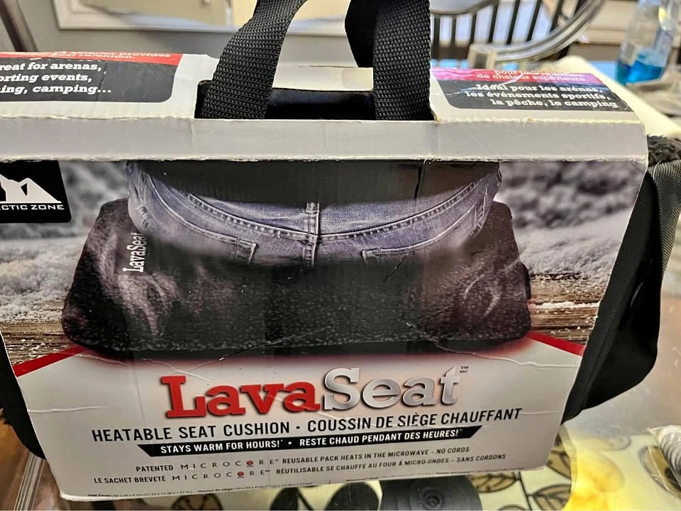 Lava Seat Heatable Seat Cushion for Sporting Events