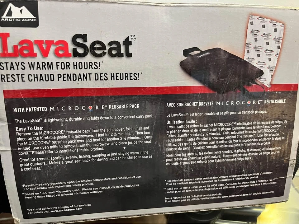 Lava Seat Heatable Seat Cushion for Sporting Events - photo 3
