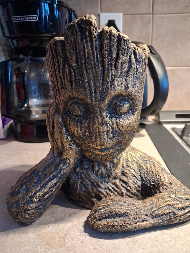 Guardians of the Galaxy Groot Pewter Plant/Candle Holder