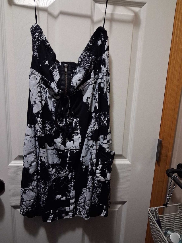 Graphic Print Summer Dress