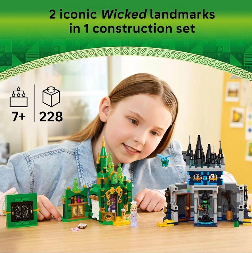 BRAND NEW, SEALED LEGO Wicked Emerald City & Kiamo Ko Castle 756 - photo 4