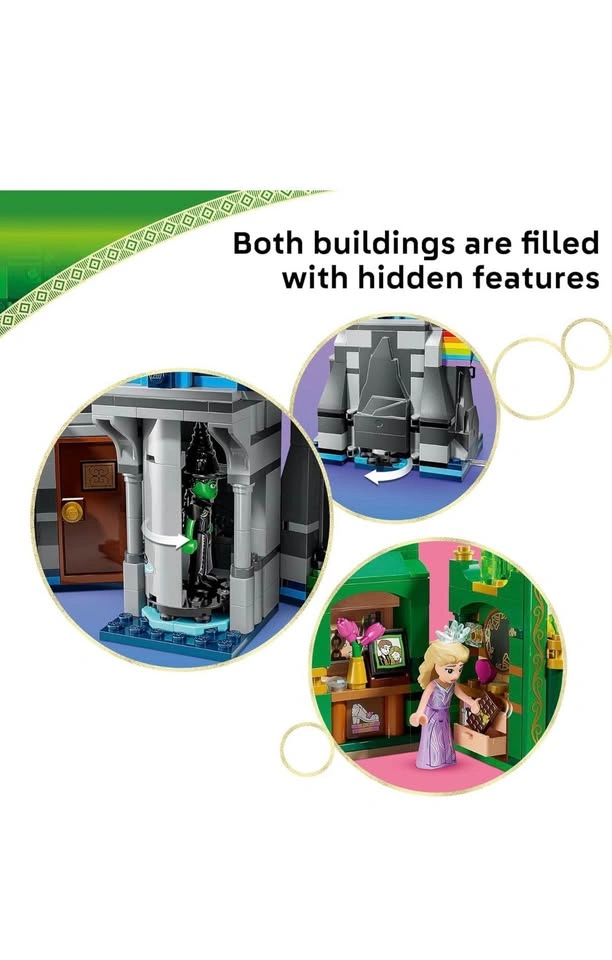 BRAND NEW, SEALED LEGO Wicked Emerald City & Kiamo Ko Castle 756 - photo 5