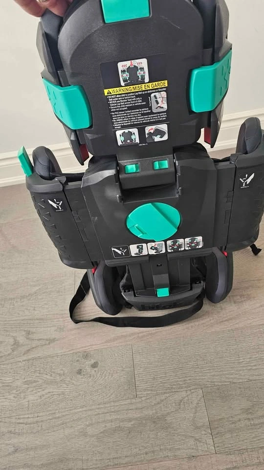 Folding Travel High Back Booster Seat with Cup Holder - photo 4