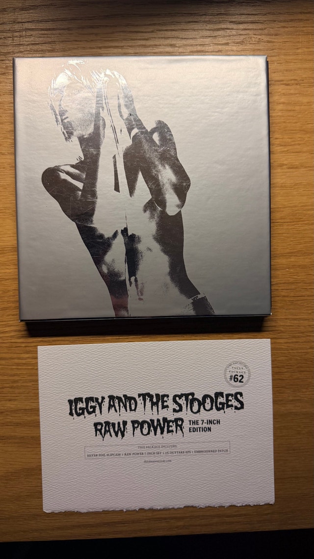 TMR Vault #62, Iggy & Stooges Raw Power 7” Vinyl