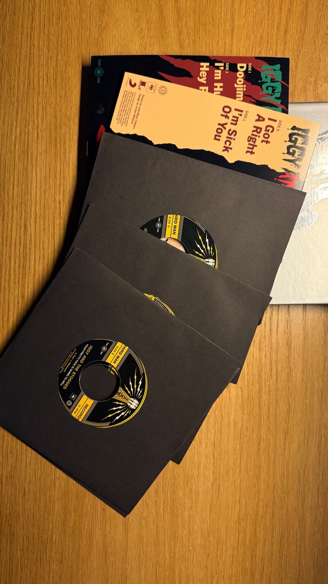 TMR Vault #62, Iggy & Stooges Raw Power 7” Vinyl - photo 2