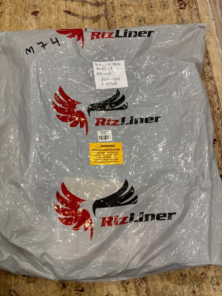 RizLiner Floor Mats for BMW X1 (16-22) & X2 (18-23) - Full Set - photo 3