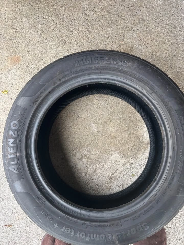 Single Tire Size 215/55ZR16 - photo 2