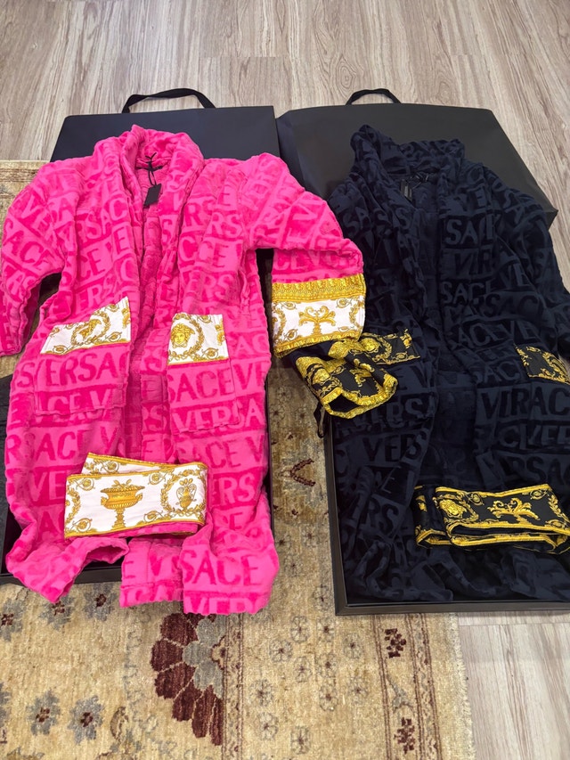 Versace Luxury Bathrobes Set