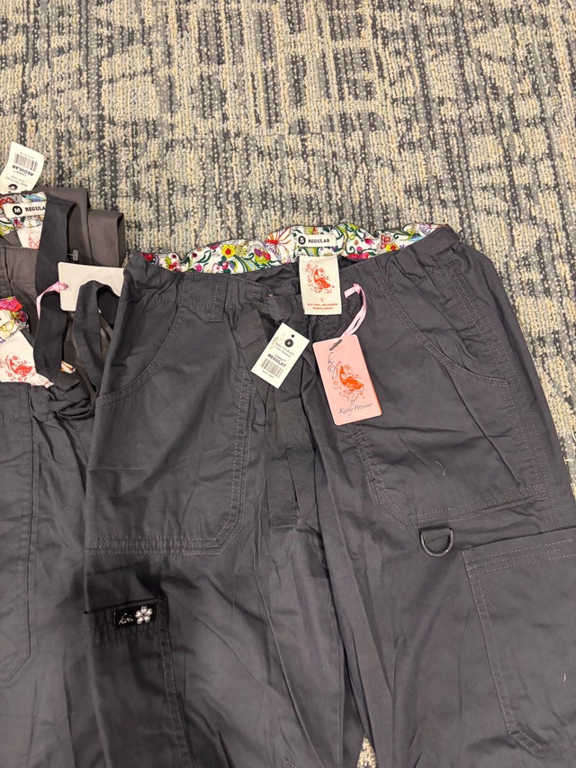 Brand New Koi Scrub Pants - 9 Pairs - Charcoal/Dark Grey - photo 5