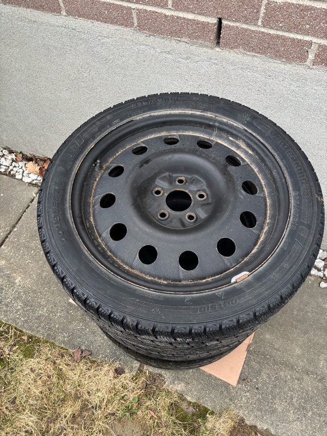 Winter Tires on Steel Rims - 235/45R18