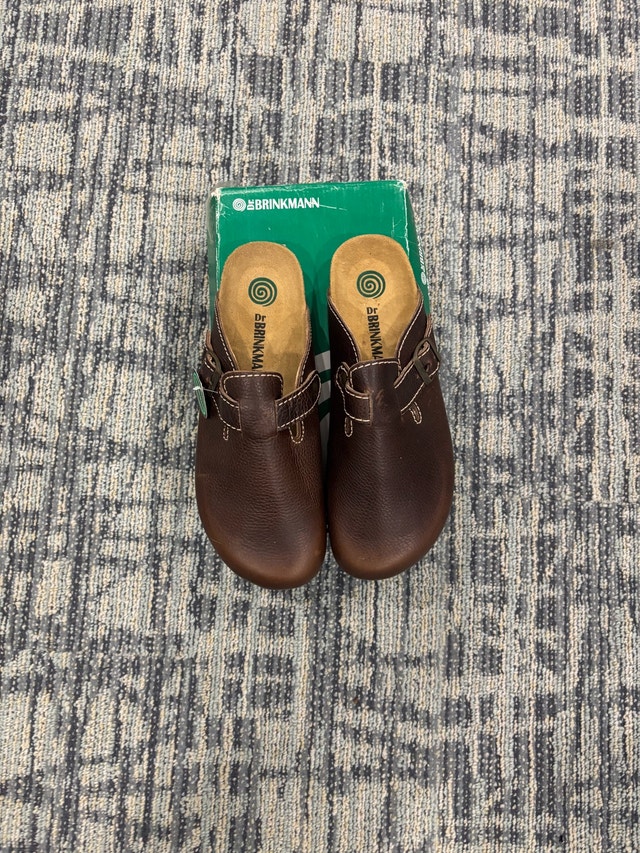 Dr. Brinkmann Leather Clogs Size 44 - photo 2