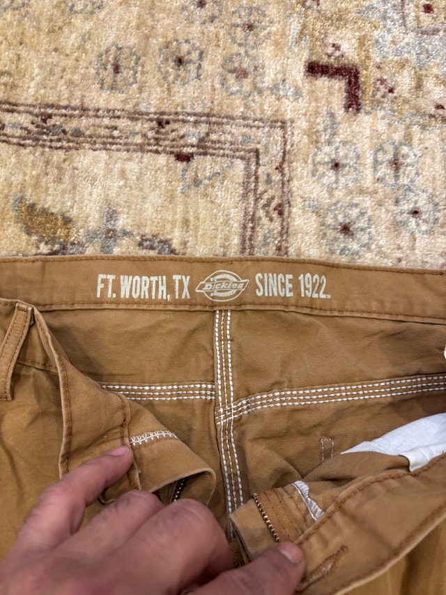 Men's Dickies Work Shorts Size 36 Brown - photo 3