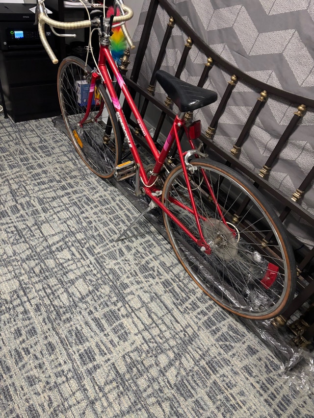 Vintage Supercycle 12-Speed Road Bike - Red