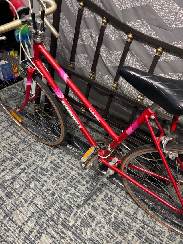 Vintage Supercycle 12-Speed Road Bike - Red - photo 2