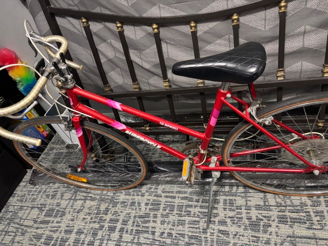 Vintage Supercycle 12-Speed Road Bike - Red - photo 3