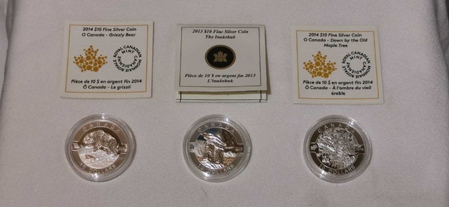 Canadian Silver Commemorative Coins