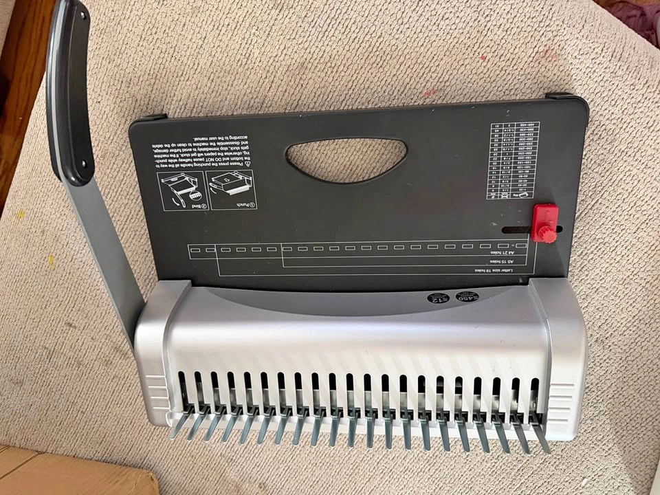 Spiral Binding Machine + Paper Cutter Bundle