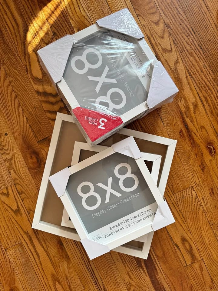 Shadow Box Set + 3D Light-Up Letters (6 Frames Bundle)