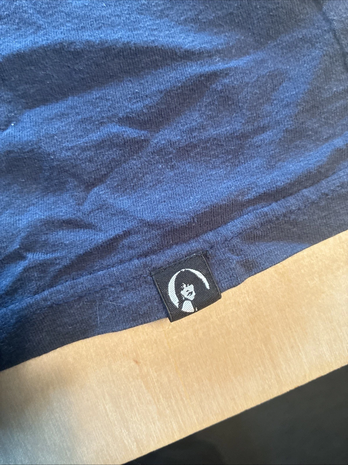 Hysteric Glamour Rock’n’Roll Graphic Ringer T-shirt navy - photo 4