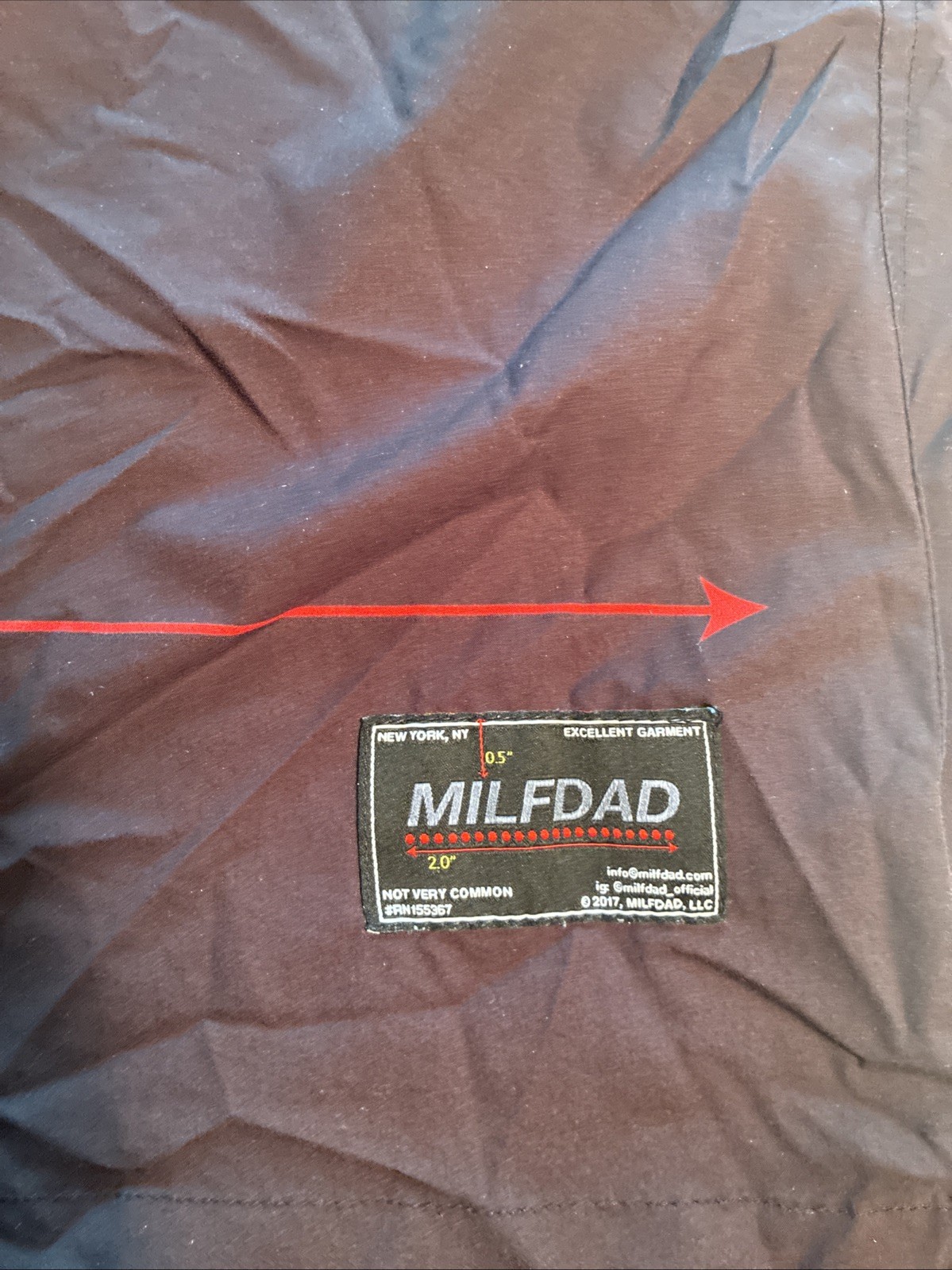 Milfdad Button Up Shirt, Measured Graphic - photo 2