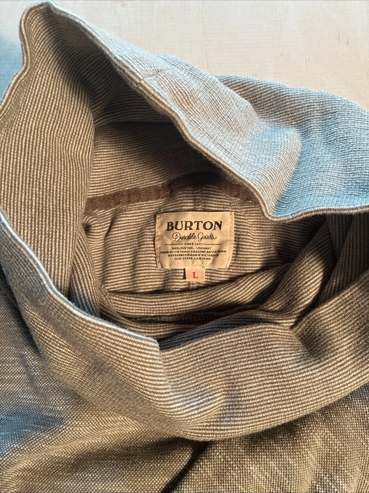 Mens Burton Turtle Neck Jumper Red Size Large - photo 2