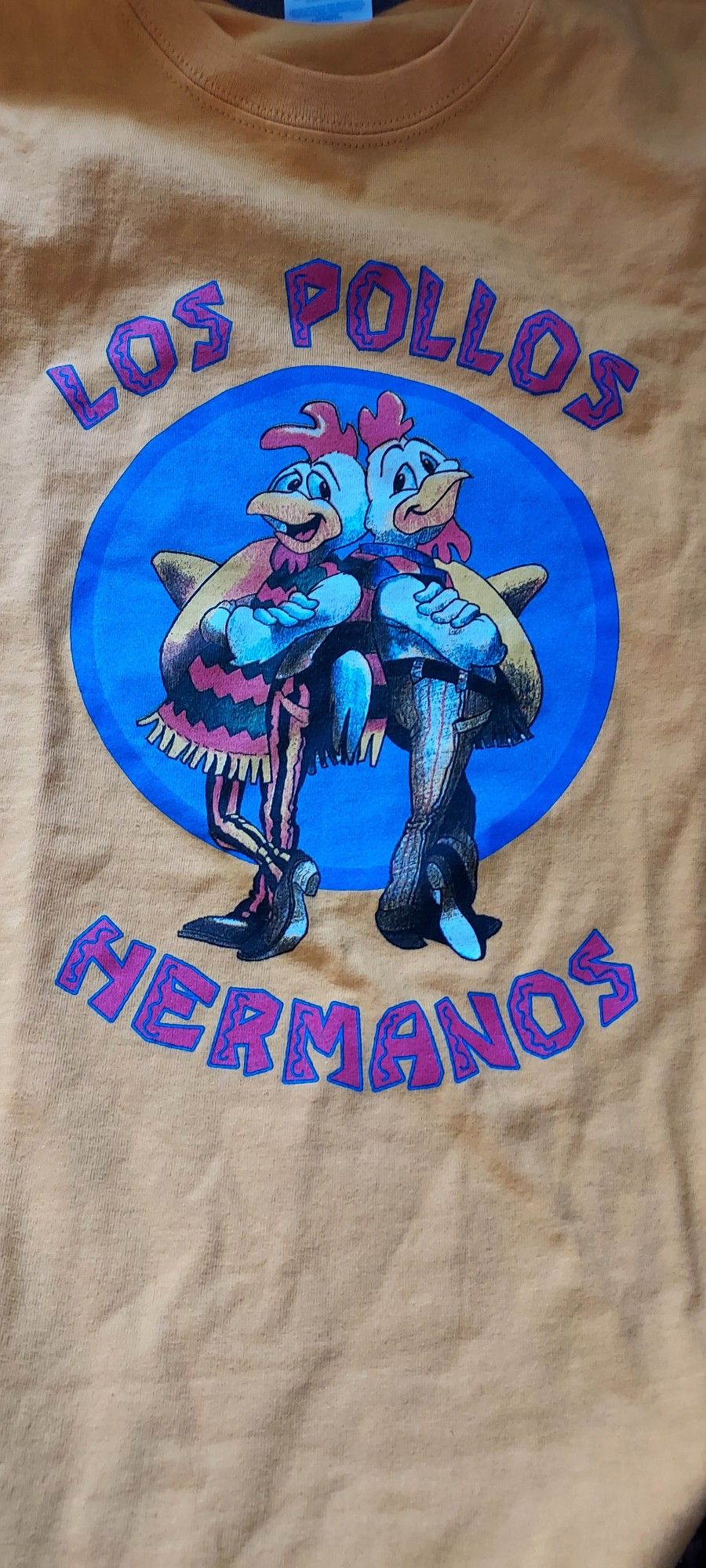 Breaking Bad Los Pollos Hermanos T-Shirt Signed by Bryan Cransto - photo 4