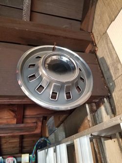 Old hubcaps